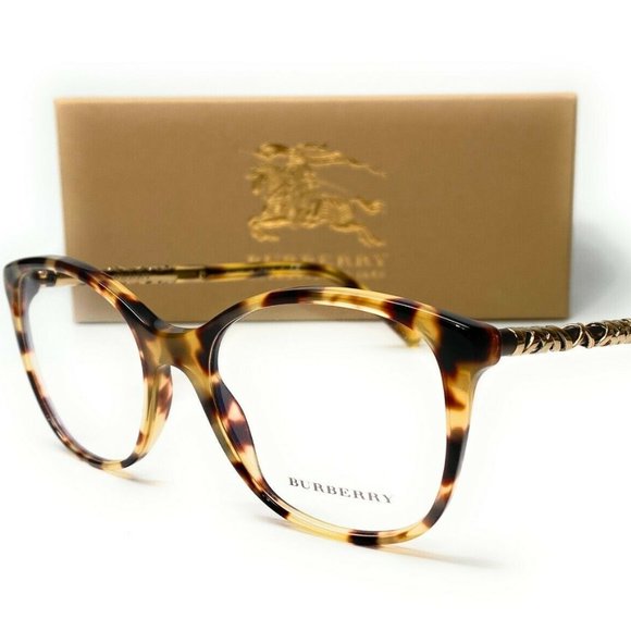 Burberry Round 52mm Eyeglasses - Picture 1 of 4